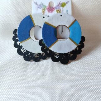 Azure halo Earrings