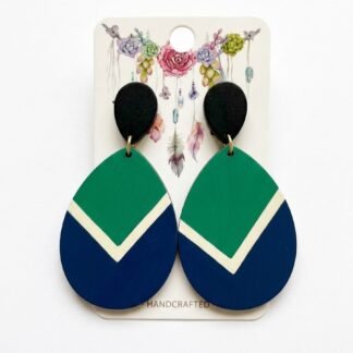 Chevron earrings