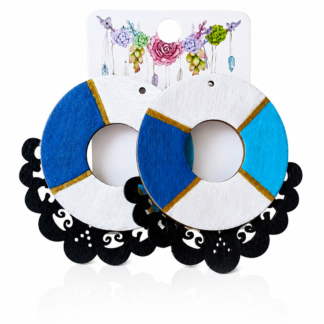 Azure halo Earrings